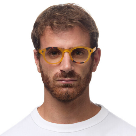 Lunettes de lecture et filtre anti lumière bleue – Classic shape - col. Green - Corr 3.00 - Okkia – Piu Forty
