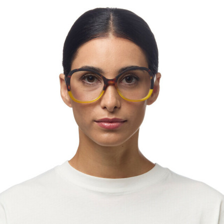 Lunettes de lecture et filtre anti lumière bleue – Classic shape - col. Green - Corr 3.00 - Okkia – Piu Forty