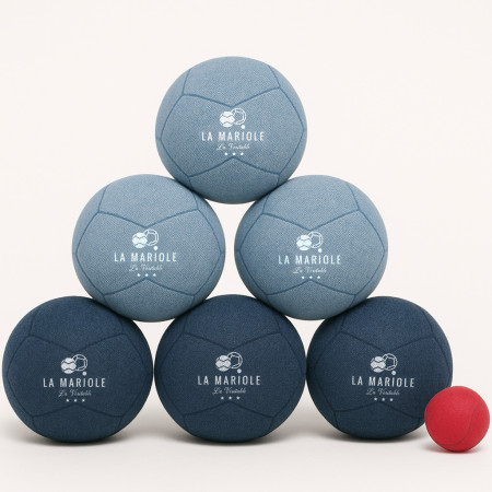 La Mariole Pack cuir recyclé Jean – Denim – La Mariole