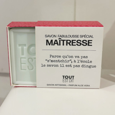 Savon Maîtresse - Tout est dit