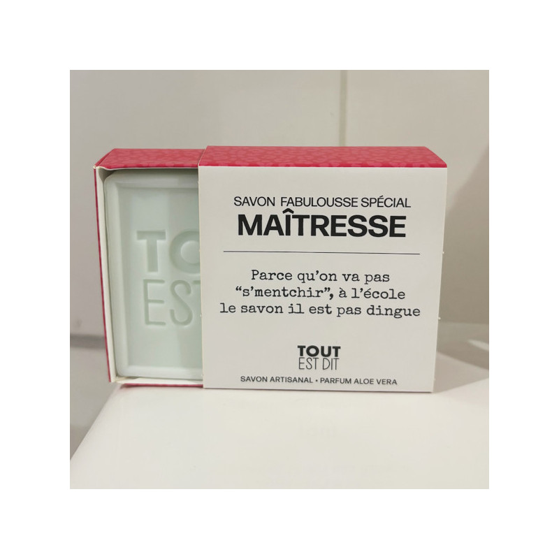 Savon Maîtresse - Tout est dit