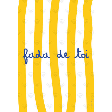 Affiche Maison Landolfi - Fada de toi - Par les Affiches de Voyage - 30x40 cm