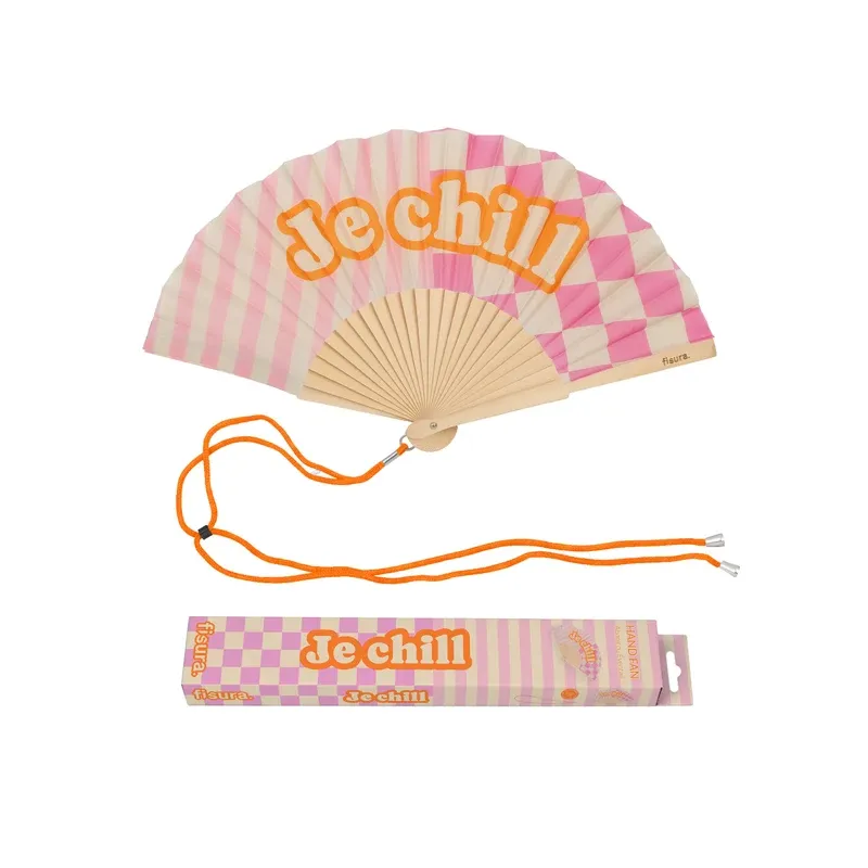 Eventail "Je chill" - Fisura