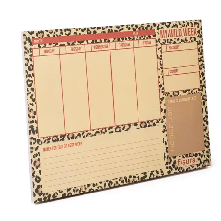 Planner A4 ''my wild week'' - FISURA