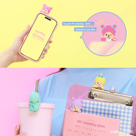 Monchhichi HIPPERS COLORS