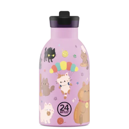 Gourde Urban Bottle 330 Meow Friends - 24 BOTTLES