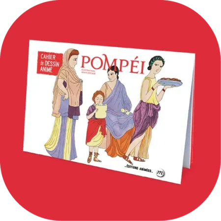 POMPÉI 8 animations format A4 - Blink Book