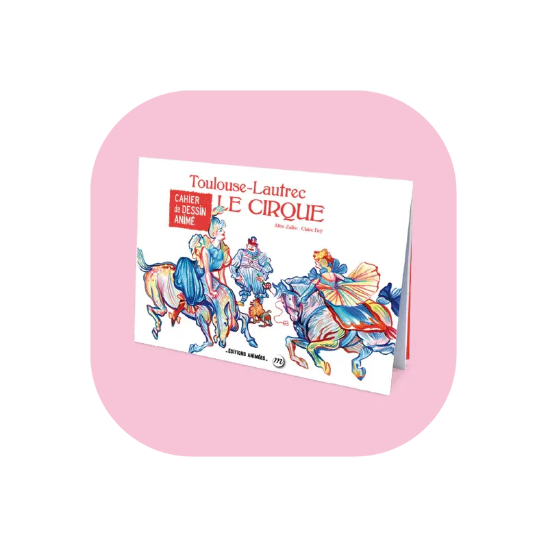 TOULOUSE LAUTREC 8 animation format A4 - Blink Book