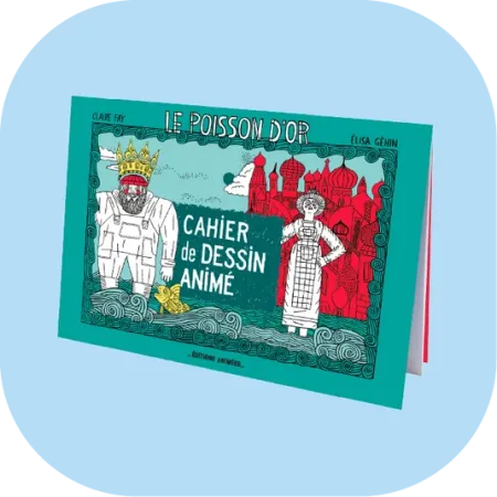 POISSON D'OR - 8 animations format A4 - Blink Book