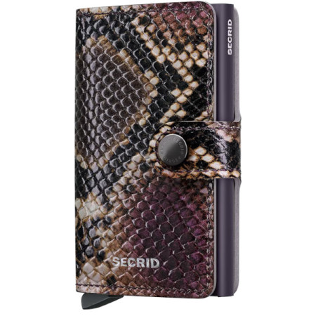 Miniwallet Secrid – Serpent Purple – Mse-Purple