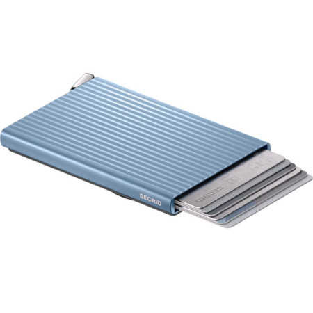 Premium Cardprotector Secrid – Fluted Ice Blue + - CFl-Ice Blue +