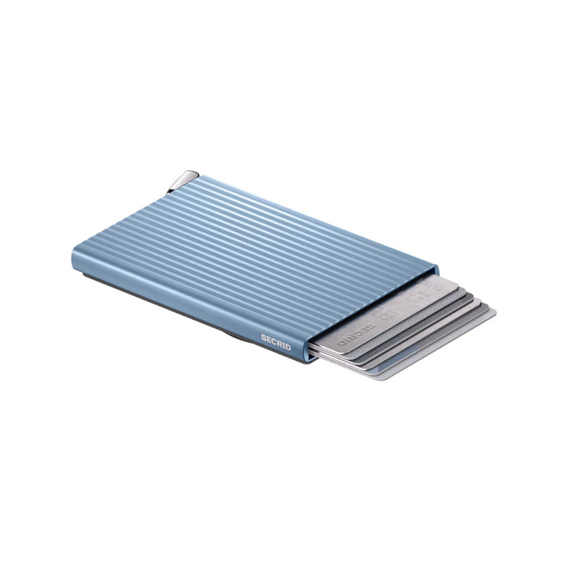 Premium Cardprotector Secrid – Fluted Ice Blue + - CFl-Ice Blue +