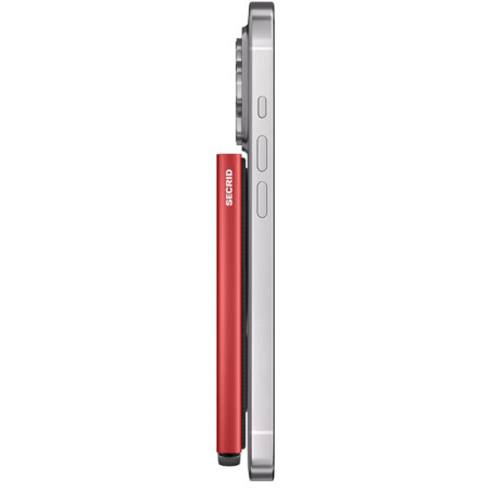 Premium Cardprotector Secrid – Fluted for Magsafe Red + - CFfM-Red +