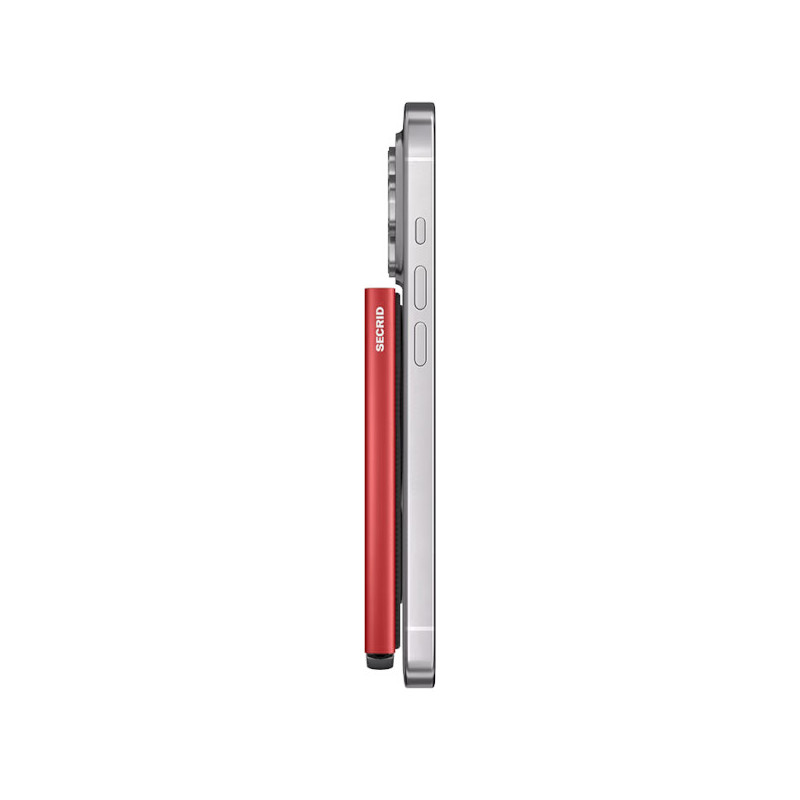 Premium Cardprotector Secrid – Fluted for Magsafe Red + - CFfM-Red +
