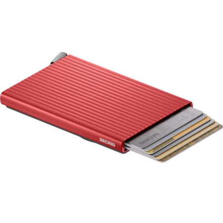 Premium Cardprotector Secrid – Fluted for Magsafe Red + - CFfM-Red +