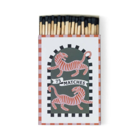 Allumettes - A Dopo Boxed Matches Tiger (75 Pcs) - Black - Paddywax