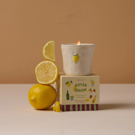 Bougie - Bistro 226g Lemon Ceramic Candle - Meyer Lemon - Paddywax