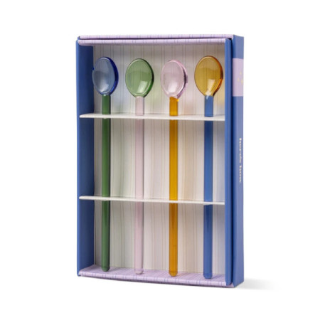 The Suki Glass Spoons - Set of 4 - Paddywax